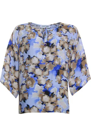 Merkloos Another Woman blouse 312148-Cornflower