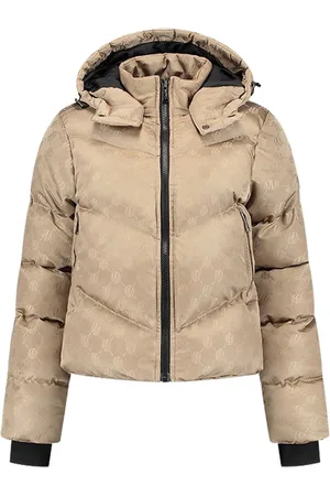 Malelions Monogram Puffer Winterjas Dames