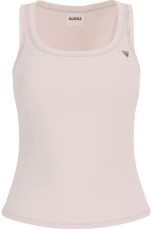Guess Dames T-shirt V4YP06K8RT2/G6K5 Colette Rib Tank