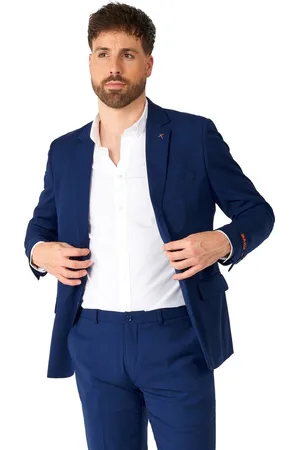 OppoSuits Daily Dark Blue - Casual Heren Pak - Marine