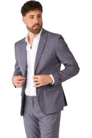 OppoSuits Daily Dark Grey - Casual Heren Pak -