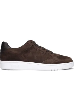 Ralph Lauren Polo Court Sneakers - Suède - Heren -