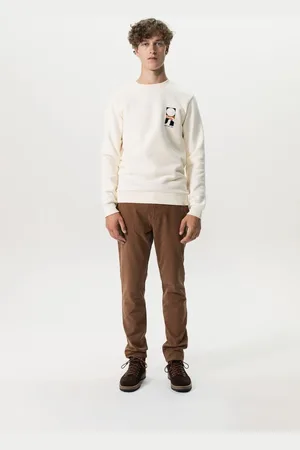 Sissy-Boy Bruine mid-rise katoenen chino
