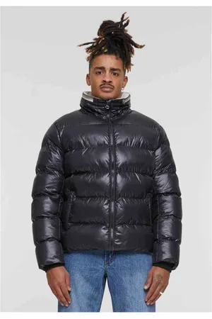 Urban classics Recycled Zip neck Gewatteerd jack - XXL