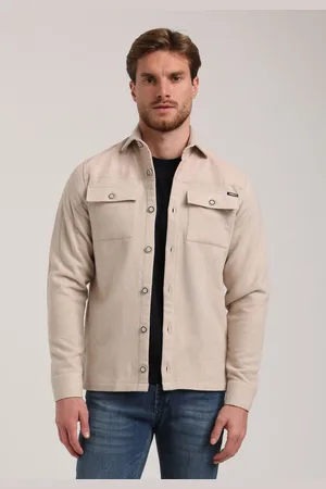 Gabbiano Heren Overshirt - 335235 - 1002 Sand