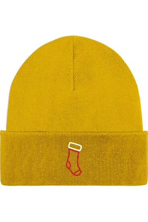Beechfield Geborduurde Kerst Sokken Beanie - Muts Heren & Dames - Warme Wintermuts - Winter Humor Cadeau - Kerst Accessoires - Beanie