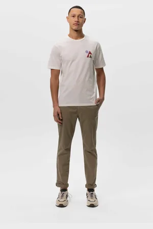 Sissy-Boy Groene mid-rise katoenen chino