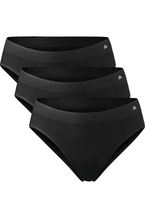 DANISH ENDURANCE Onderbroeken van Bamboe Viscose- voor Dames- Zwart- XL/XXL