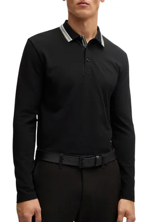 HUGO BOSS Plisy Longsleeve Polo Heren