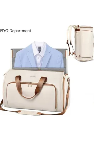 Merkloos Bealive® Reistas - Weekend tas - Handbagage - Opvouwbaar - Compact - Multifunctioneel - Speciaal voor suits - 53,3 x 33 x 30,5 cm