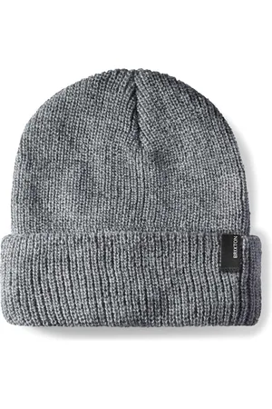Brixton Heist Knit Beanie - Light Heather Grey
