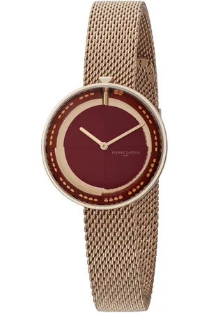 Pierre Cardin Marais CMA.0003 Horloge - Staal - Rosékleurig - Ø 32 mm