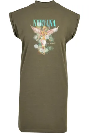 Nirvana In utero Medium-lengte jurk XL Katoen - Band merch, Bands