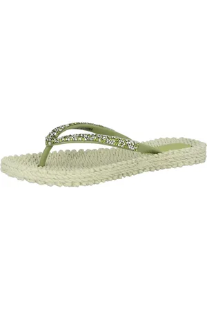 Ilse Jacobsen Cheerful Dames Slippers - Lichtgroen