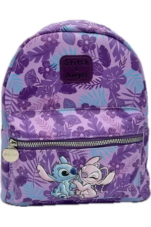 Cerdá STITCH & ANGEL - Ohana - PU Backpack - 28x11x22cm