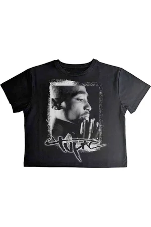 2Pac Tupac - Spray Photo Crop top - 2XL