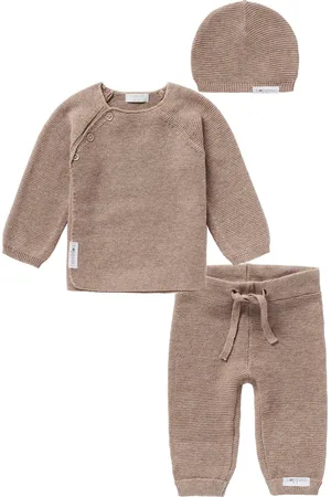 Noppies Kledingset - 3delig - Broek Grover - Trui Pino - mutsje -