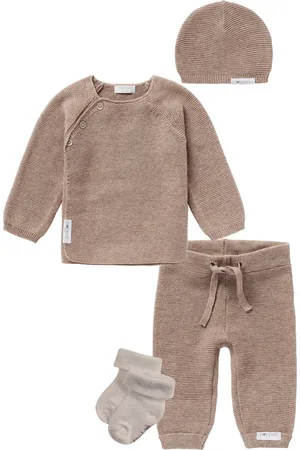 Noppies Kledingset - 4delig - Broek Grover - Trui Pino - 1 paar sokjes - mutsje -