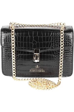 EGON VON FURSTENBERG LIV 1222-100 croco dames luxe crossbodytas / schoudertas