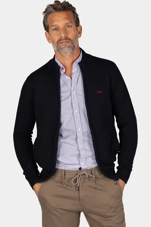 NZA NZA - Donkerblauw wollen vest