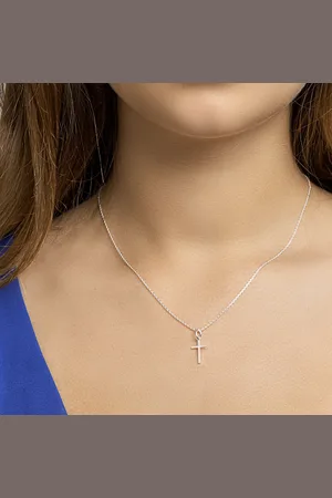 Cataleya Jewels Collier kruis 41 + 4 cm