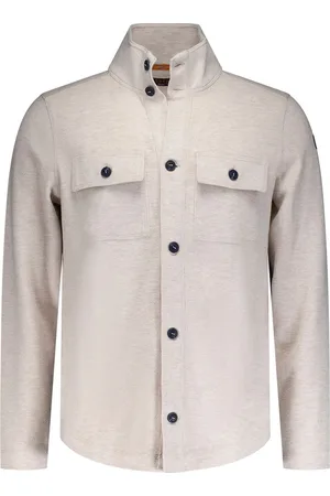 NZA NZA - Wit katoenen overshirt
