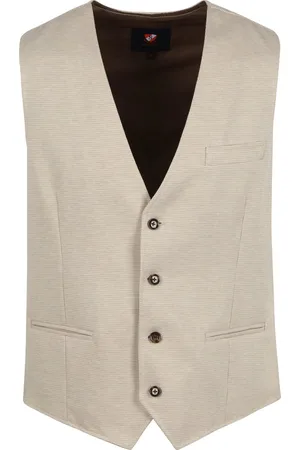Suitable Gilet Gris Beige