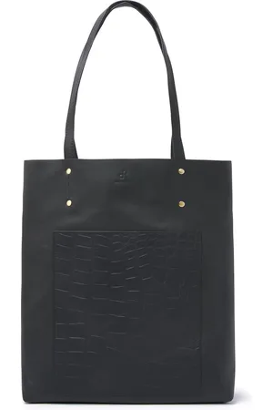 dR Amsterdam Shopper - Laurel Croco - Black