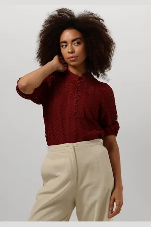 Minus Jeva Half Sleeve Blouse Blouses Dames -