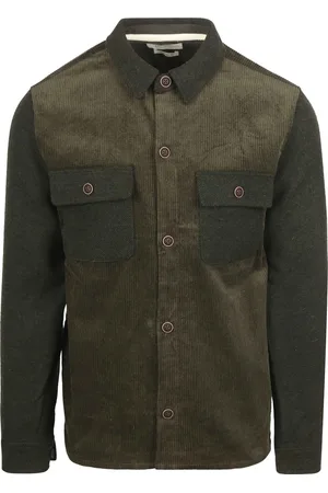 Anerkjendt Overshirt Akoscar Corduroy Mix Olivine