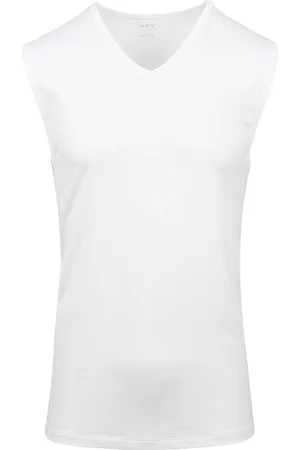 Mey V-hals Dry Cotton Muscle Singlet