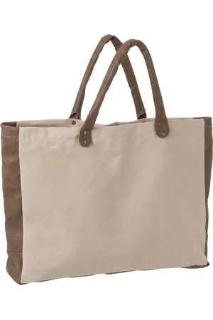 J-line Strandtas Korte Oren - textiel - beige
