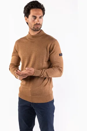 Presly & Sun Heren - Pullover - S - Bruin - Jordan