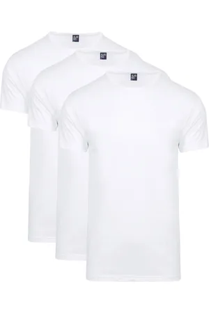 Alan Red Derby 3-pack O-hals shirts - maat S