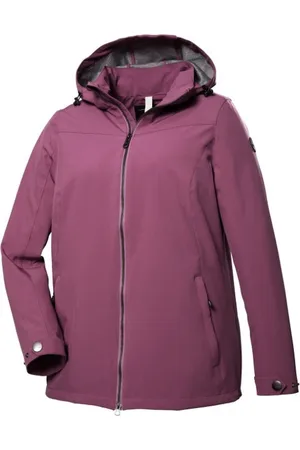 Merkloos STOY dames jas - softshell dames zomerjas - 41401 - oud - maat 52