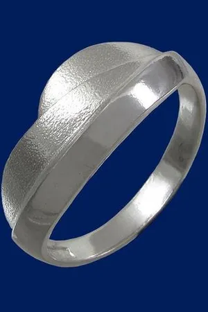 AuBor De heuvels. Zilveren ring 22mm