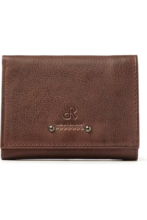 dR Amsterdam Creditcard etui | Compacte Leren Heren Portemonnee | Portemonnee | Heren portemonnee | Kleine heren portemonnee | Billfold | Pasjeshouder | 9 Creditcardvakken en Briefgeldvakken | RFID | Tampa - 93623 Brown