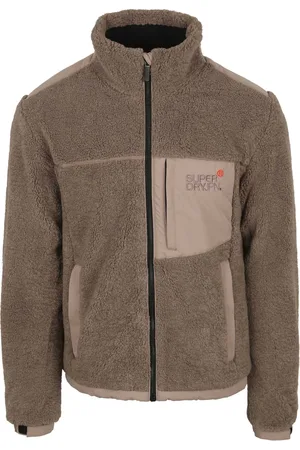 Superdry RELAXED FLEECE TREKKER JACKET Heren Jas