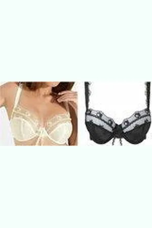 Panache Lingerie Eliza BH - underwired balconnet bra - creme - maat E75