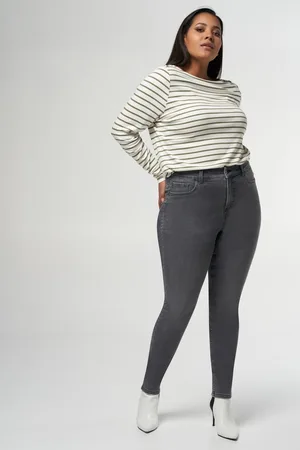MS Mode Jeans Skinny leg high waist jeans CHERRY