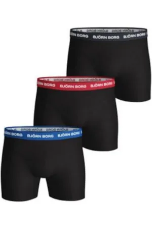 Björn Borg Heren Boxershort 3p Solids Scott
