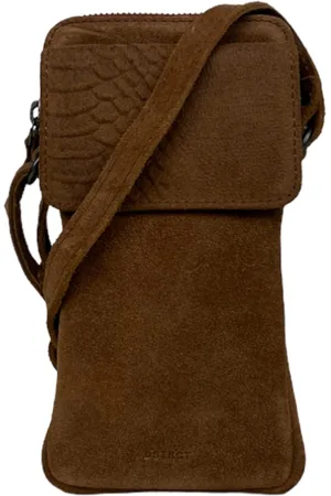 DSTRCT Limited Leren Suede Telefoontasje