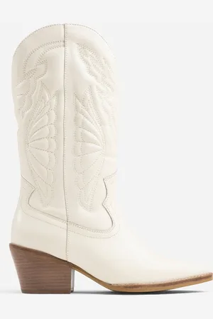 Bronx Jukeson Dames Enkellaars - Beige - 36