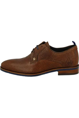 rehab Schoen Falco Tile Bruin - Schoenmaat 44cm - Leer Heren Veterschoenen