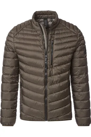 Casa Moda Jas Puffer Taupe