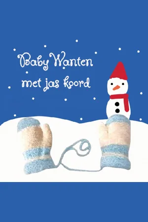 Huiscollectie Little Boss - Gebreide herfst / winter wanten / handschoenen met jas-koord - baby / peuter 1-3 yrs - cat.1-2 - / vanille geel (beige) - kleine kinderen - unisex - casual