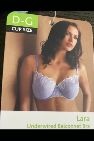 Panache Lingerie Lara BH - underwired balconnet bra - met bloemetjes - maat FF75