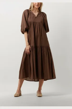 NOTRE-V Nv-dente Midi Dress Jurken Dames - Kleedje - Rok - Jurk -