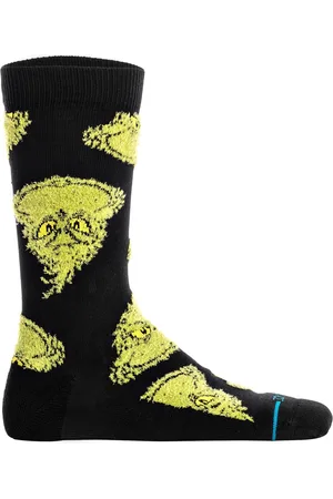 Stance Unisex casual sokken mean one zwart & groen