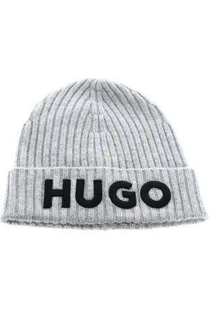 HUGO BOSS Dop Beanie Lichtgrijs